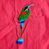 Halter Embroidered Top made in El Salvador-Blusa/Camisa hecha en El Salvador