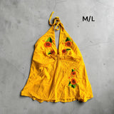 Halter Embroidered Top made in El Salvador-Blusa/Camisa hecha en El Salvador