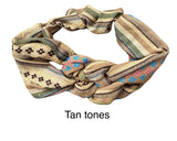 Stretchy Knotted Headbands-Diadema elastica de nudos