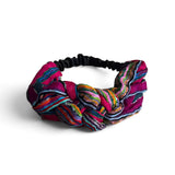 Stretchy Knotted Headbands-Diadema elastica de nudos