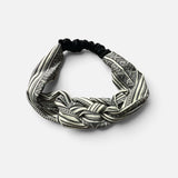 Stretchy Knotted Headbands-Diadema elastica de nudos
