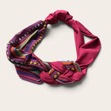 Stretchy Knotted Headbands-Diadema elastica de nudos