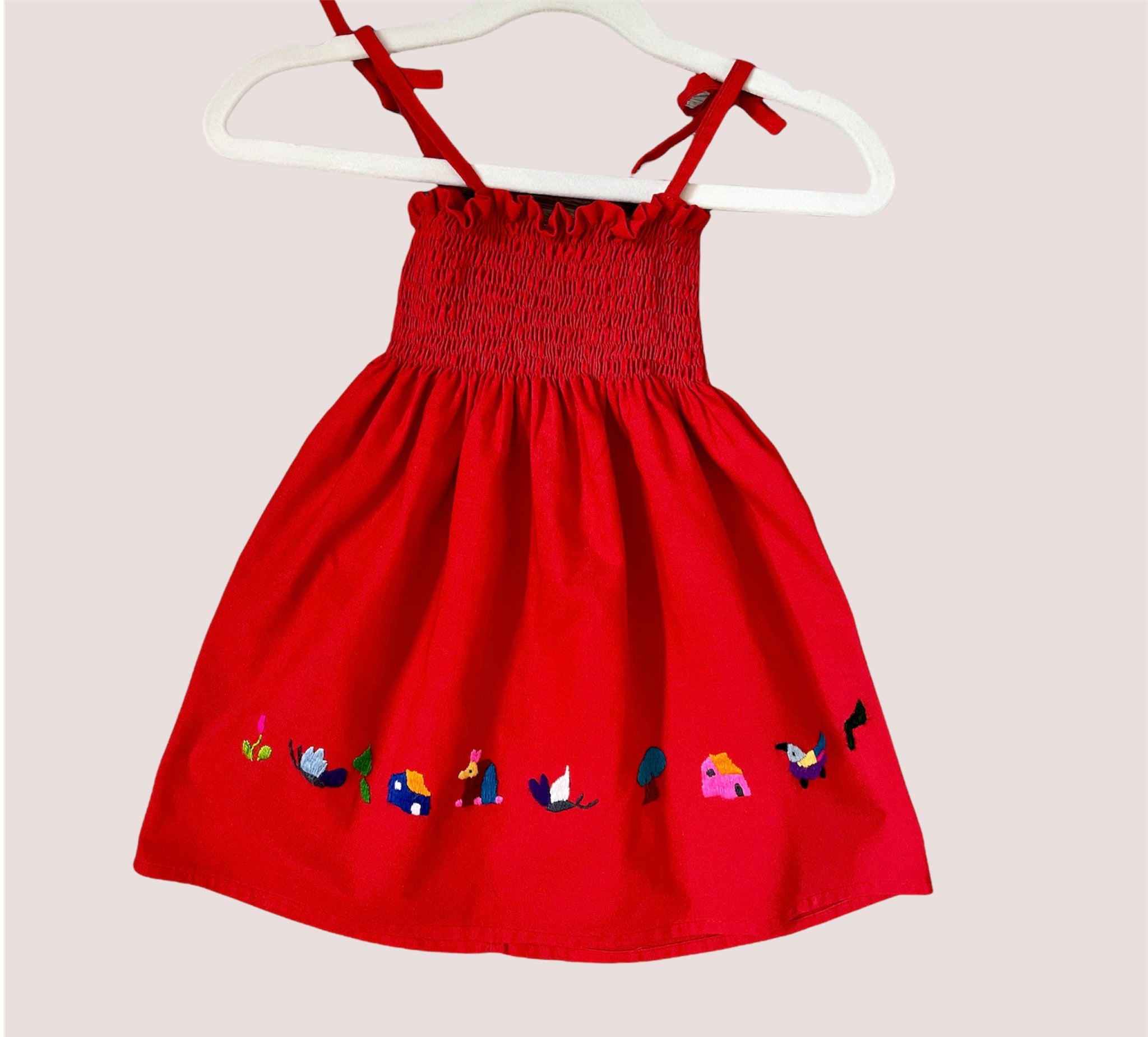 Size 1 Tube Top Baby Traditional Embroidered Dress from El Salvador – Brooklyn Chunches