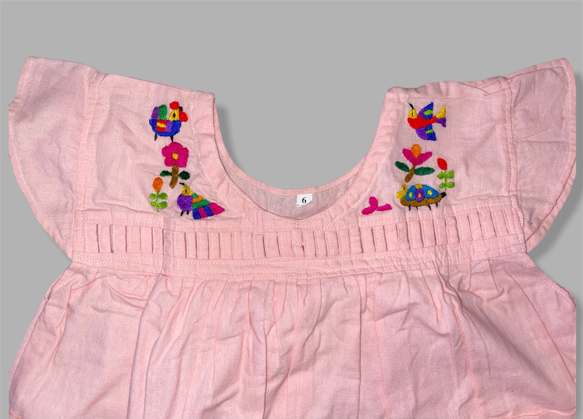 white christmas dresses Size 5-6Y Colorful Traditional Embroidered Dress from El Salvador –  Brooklyn Chunches