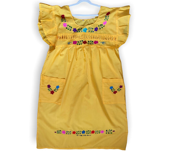salvadoran traditional dress Salvadoran Traditional Wide Dress for Girls